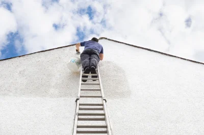 Peinture extérieure à Sablons sur Huisne — façades et ravalement